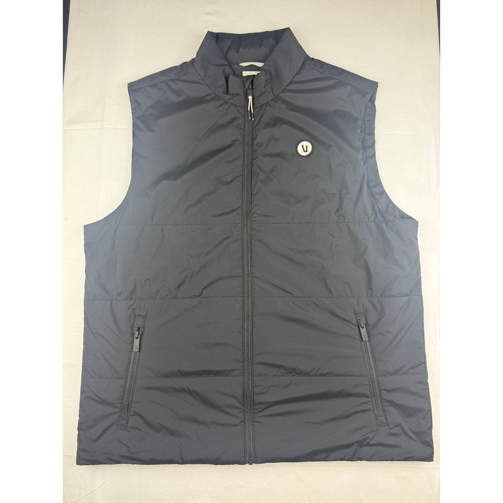 Vuori Echo Insulated Vest 2.0 XL Black Primaloft Outdoors Gorpcore Jacket
